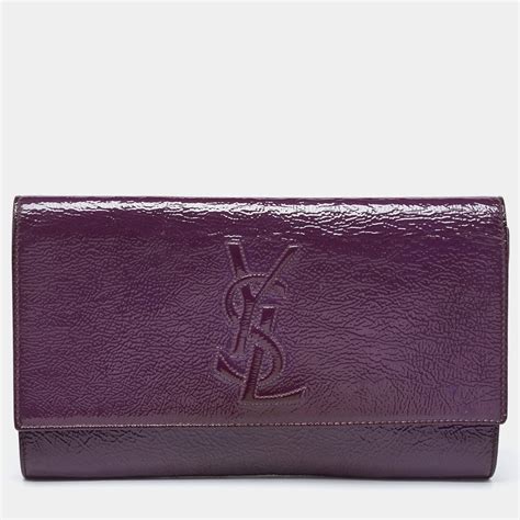 ysl purple clutch|ysl clutch nordstrom.